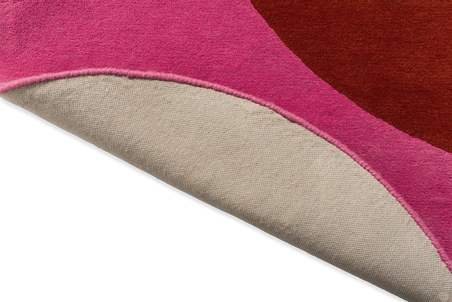 Flower Spot Rug - Pink/Red - 158400