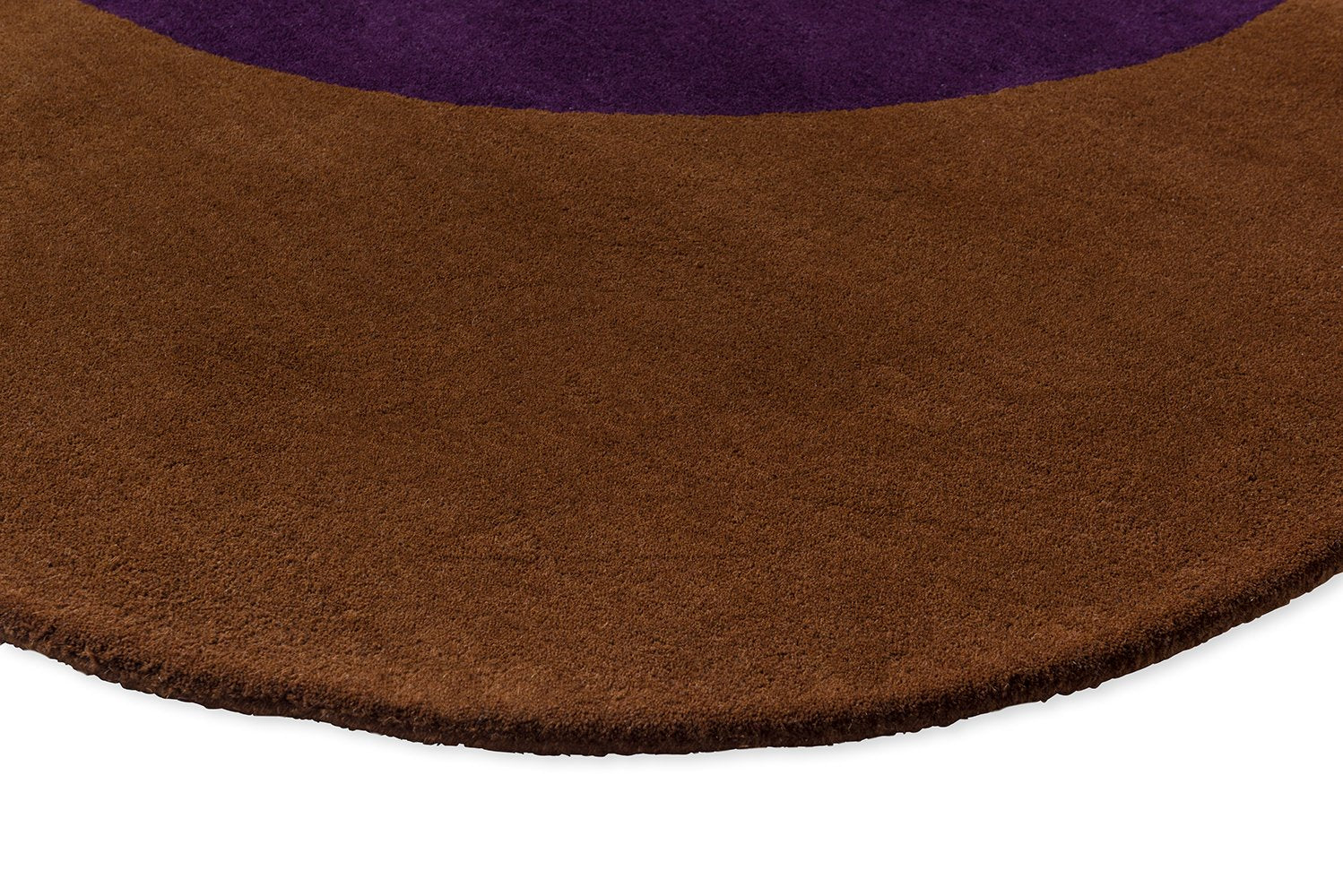 Flower Spot Rug - Chestnut/Violet - 158401