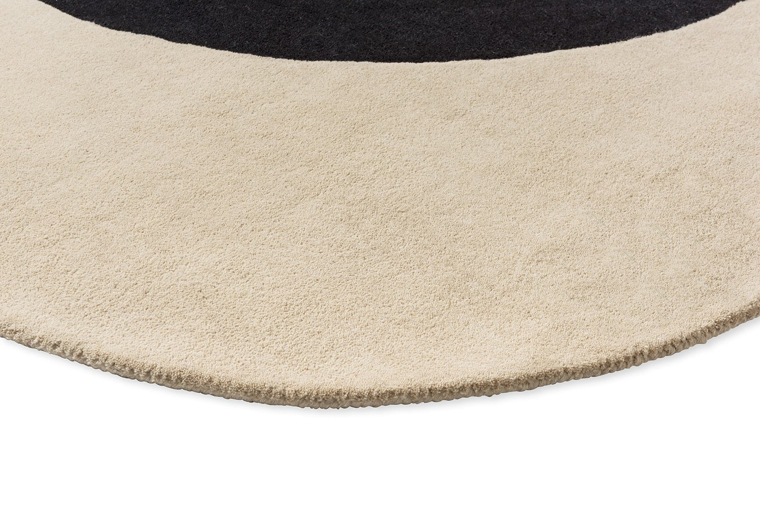 Flower Spot Rug - Ecru/Black - 158409