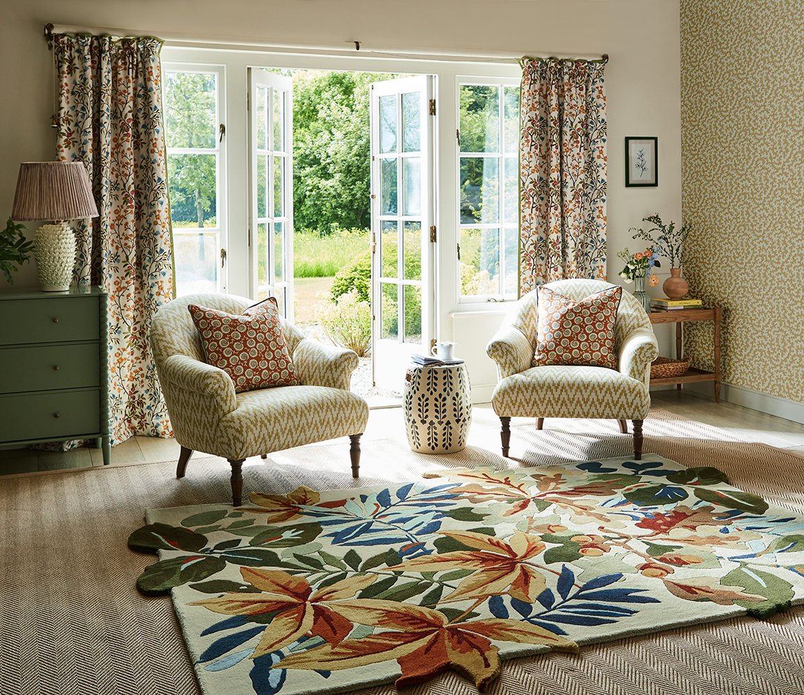 Robin's Wood Rug - Russet Brown - 146501