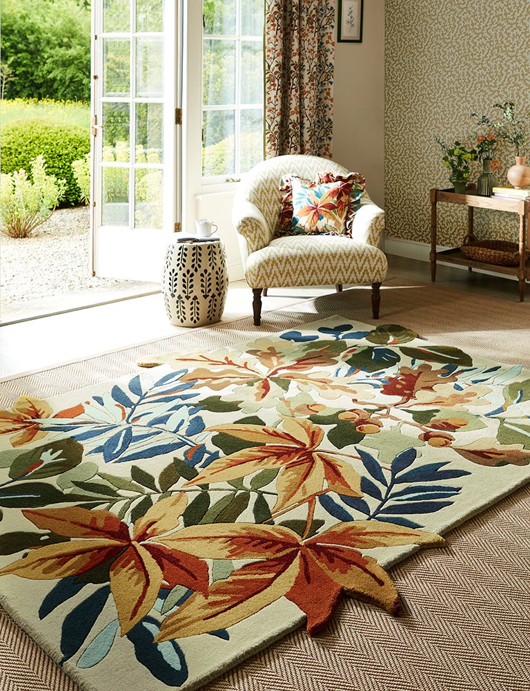 Robin's Wood Rug - Russet Brown - 146501