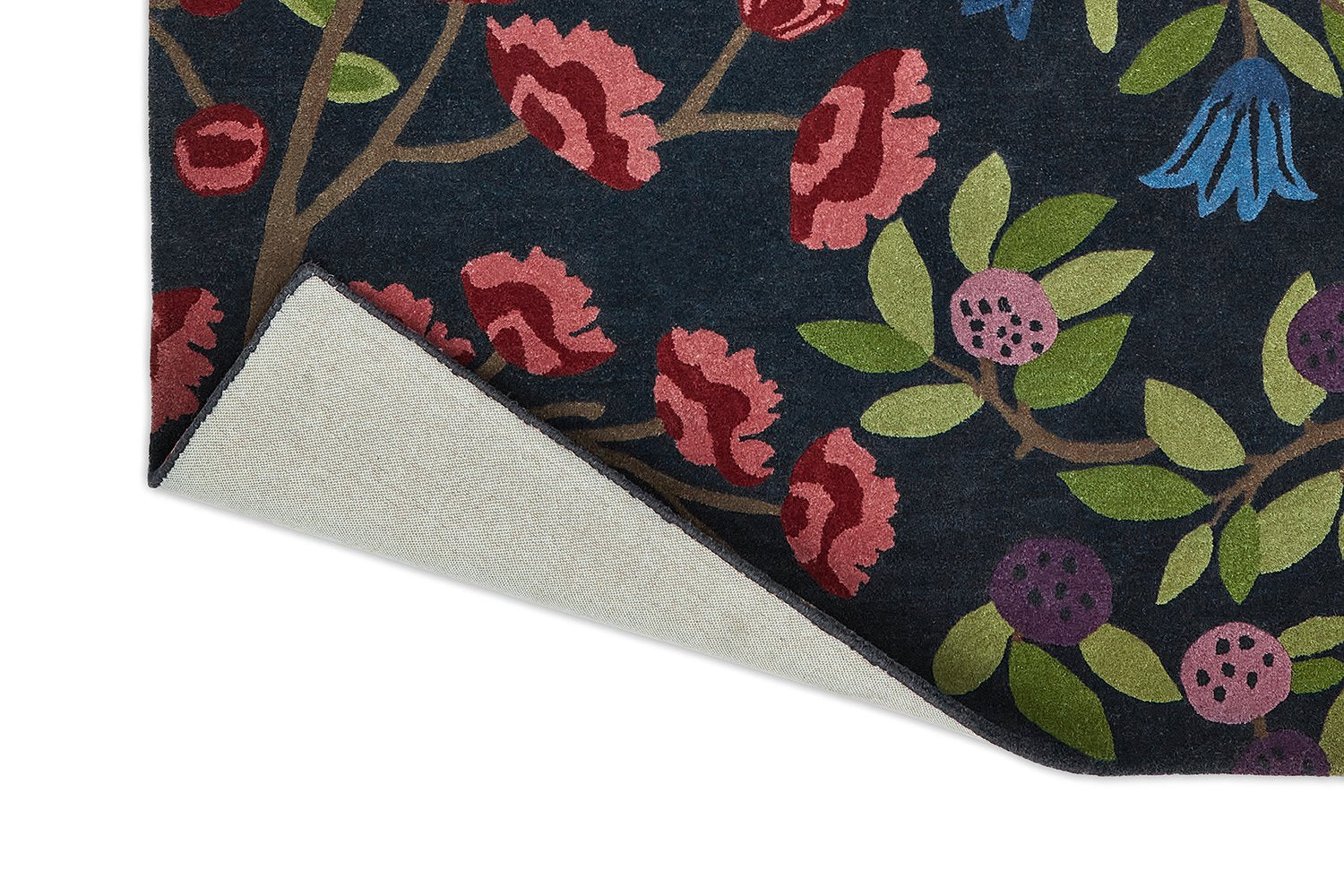 Foraging Rug - Indigo - 146618