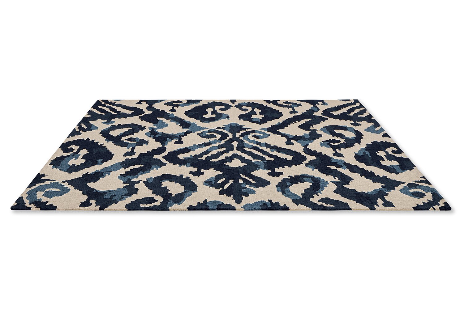 Kasuri Rug - Indigo - Outdoor - 446208