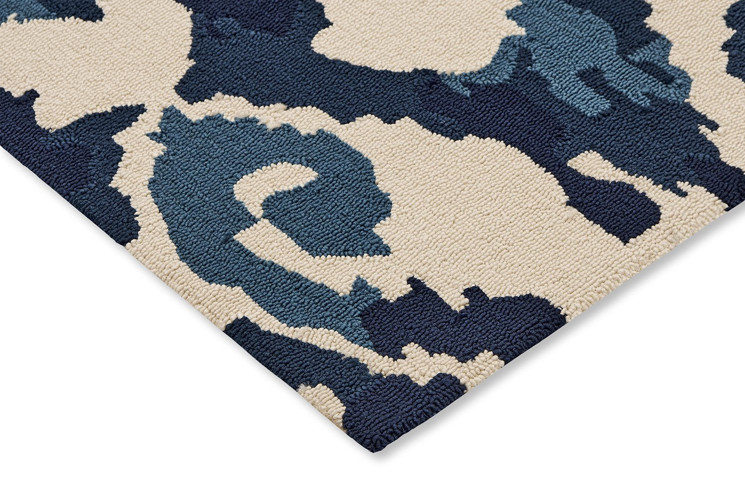 Kasuri Rug - Indigo - Outdoor - 446208