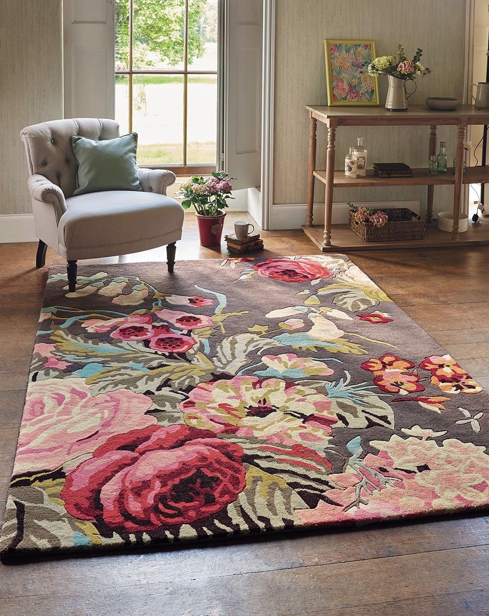 Stapleton Park Rug - Rosewood - 45302