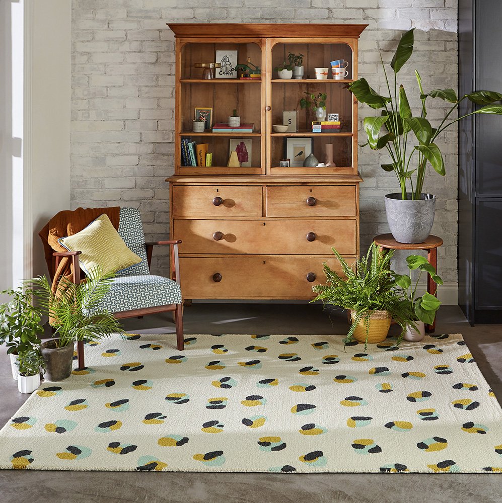 Leopard Dots Pebble - Sage - 125206