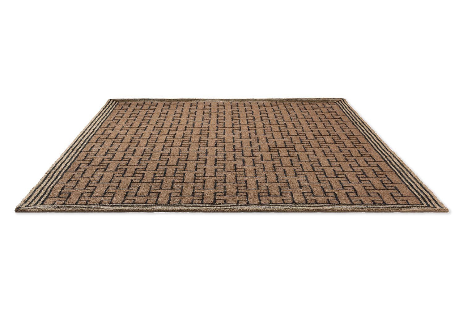 Monogram Rug - Light Brown - Outdoor - 455811