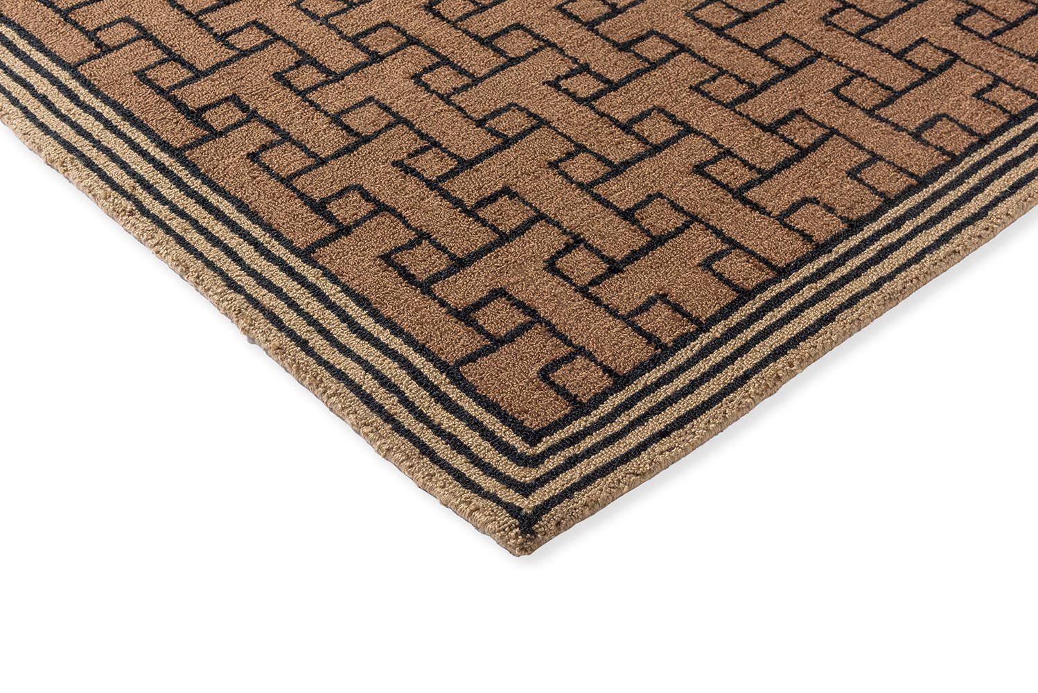Monogram Rug - Light Brown - Outdoor - 455811