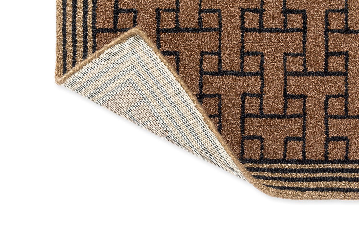 Monogram Rug - Light Brown - Outdoor - 455811