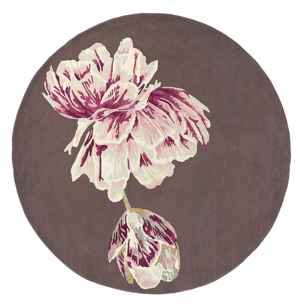 Tranquillity - Round (Aubergine).