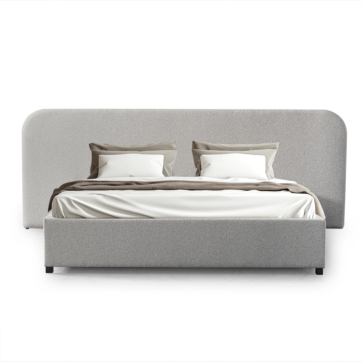 Greta Beds with Storage - Clay Grey