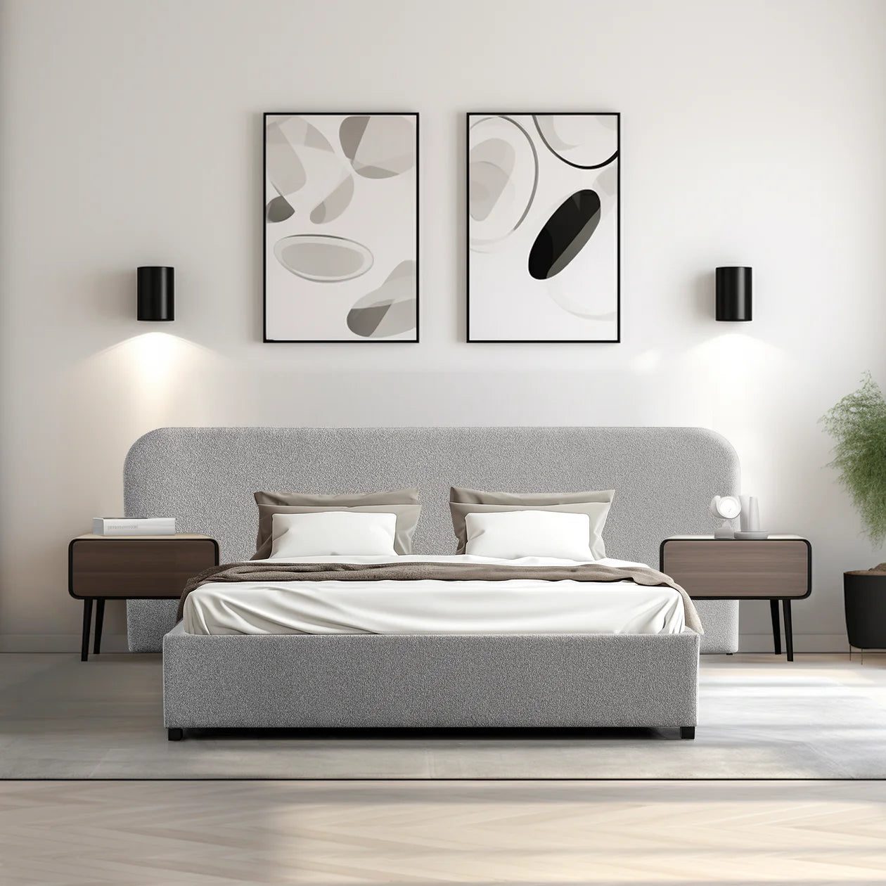 Greta Bed Frame with Storage