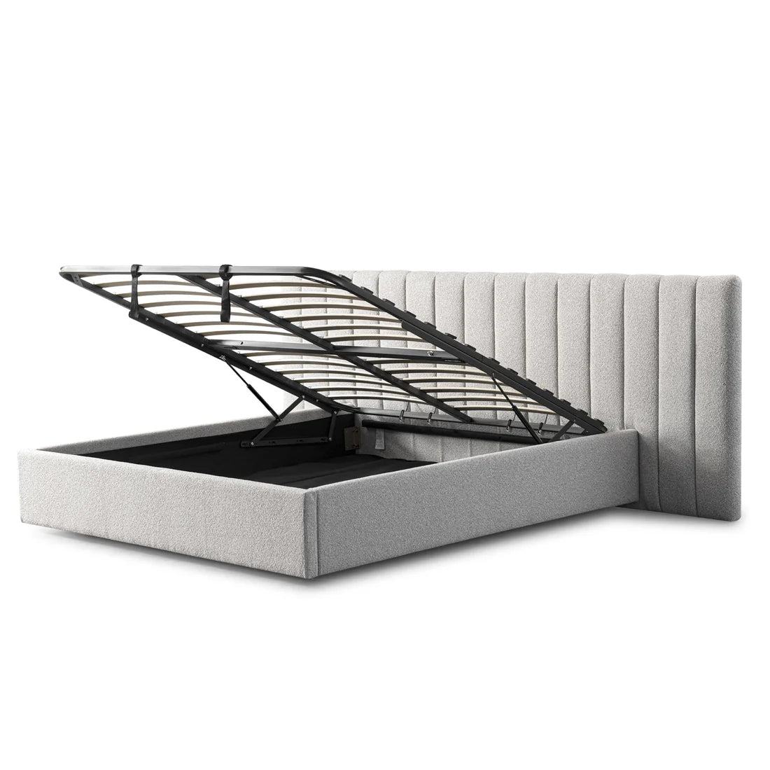 Ralph Bed with Storage - Clay Grey