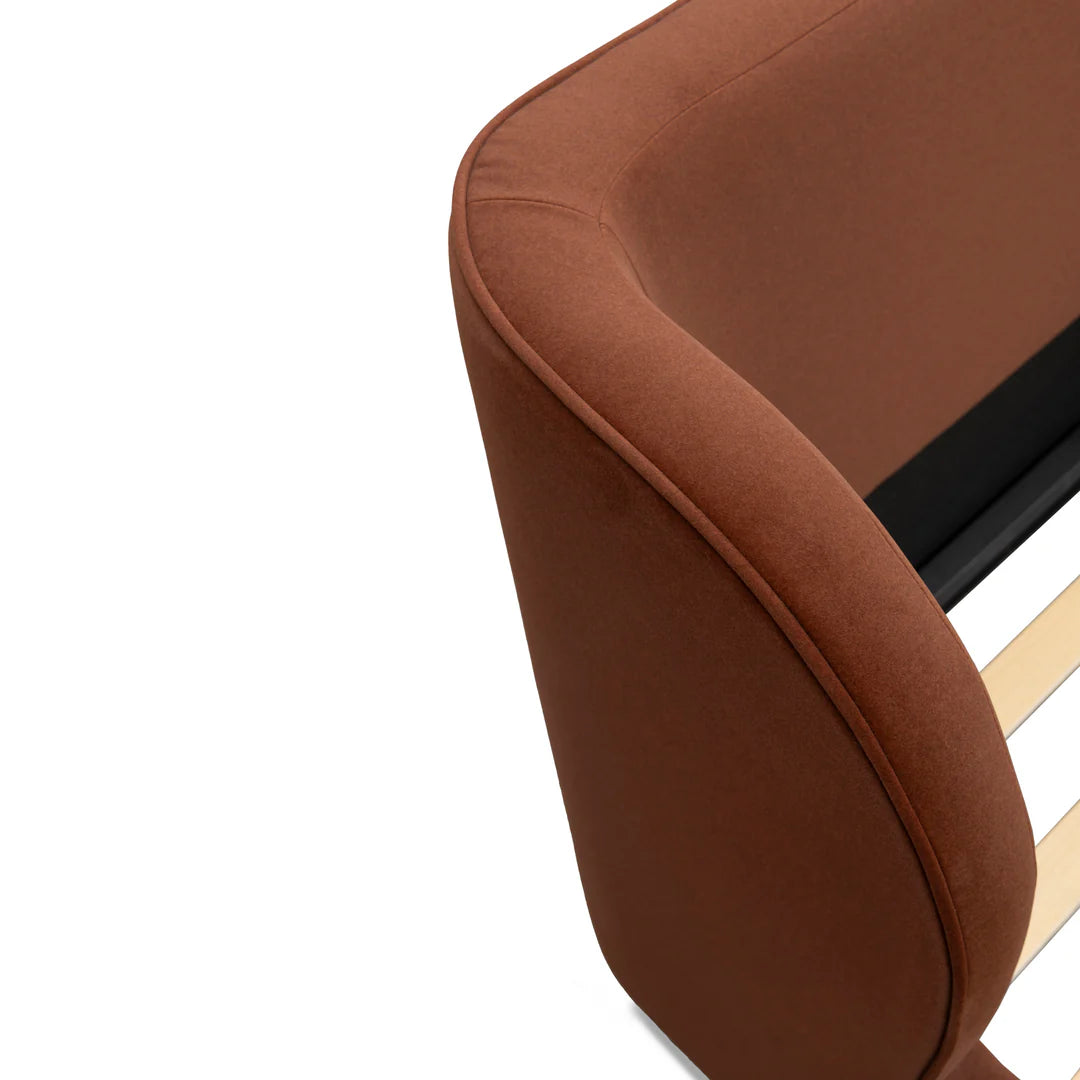 Jamar Bed Frame - Umber Orange