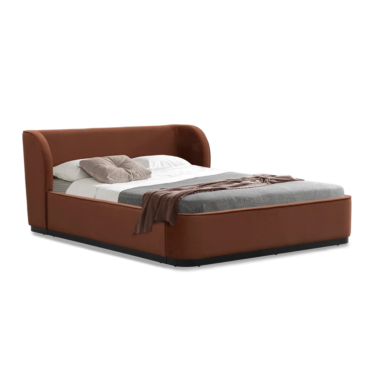 Jamar Bed Frame - Umber Orange