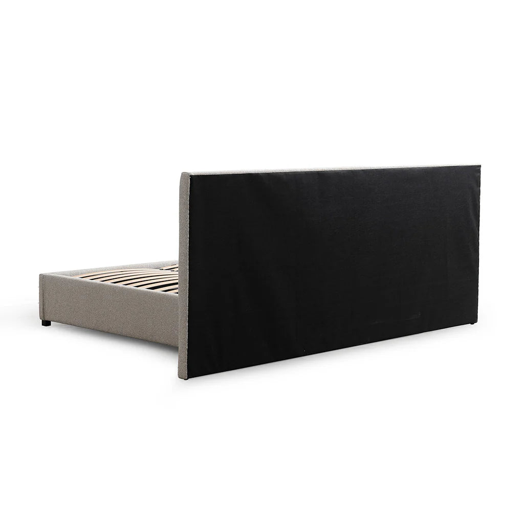 Amado Bed with Storage - Clay Grey