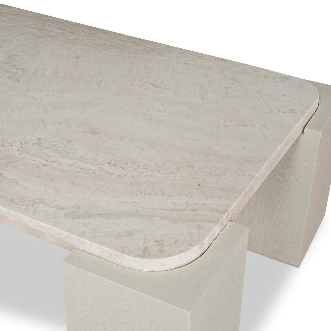 Zenlo Travertine Coffee Table