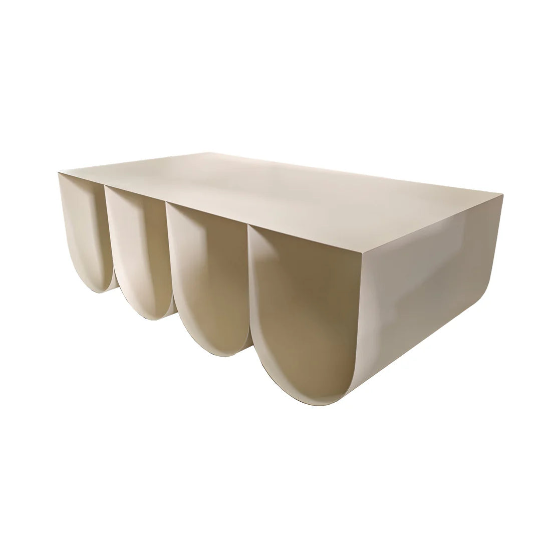 Vionta Coffee Table - Ivory White