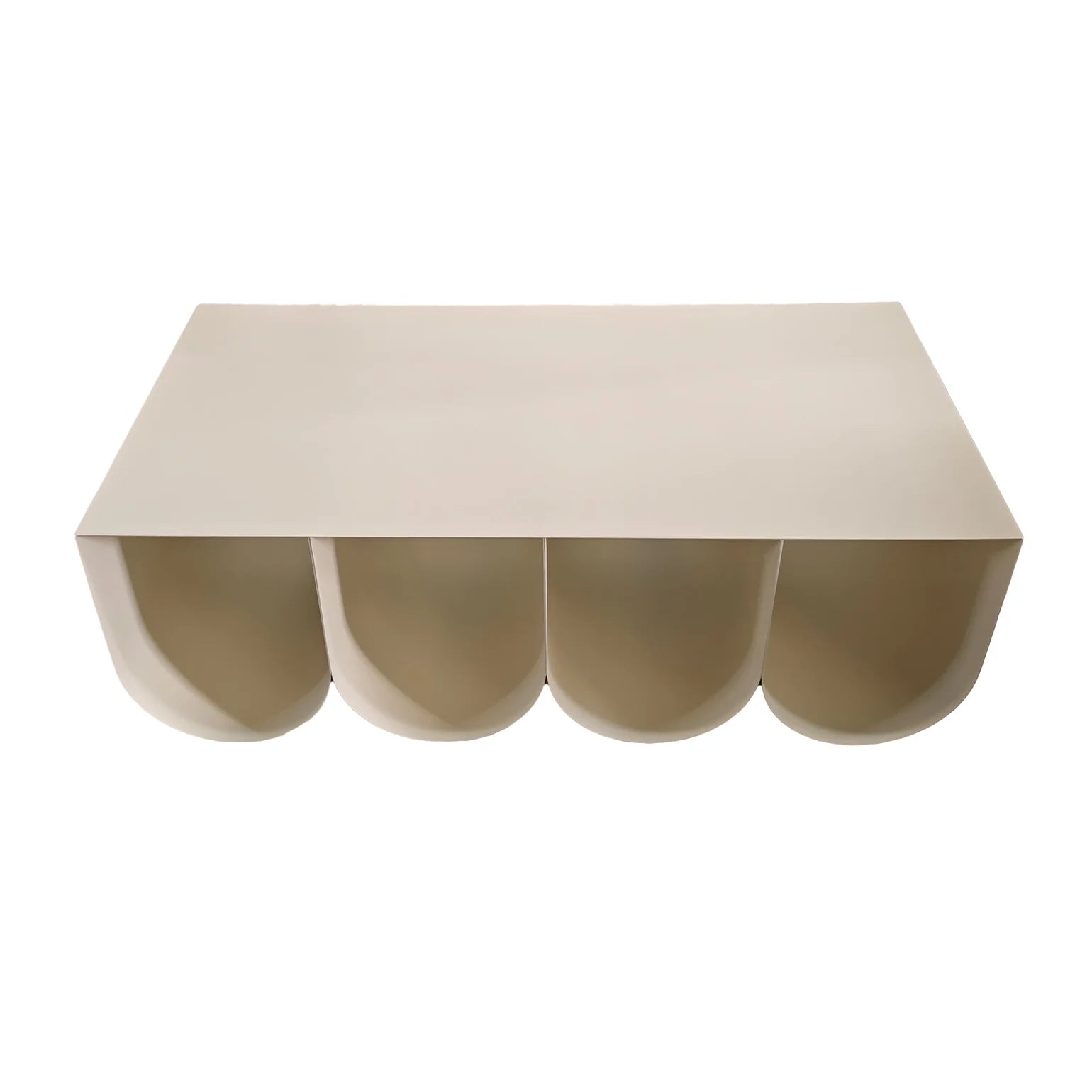 Vionta Coffee Table - Ivory White