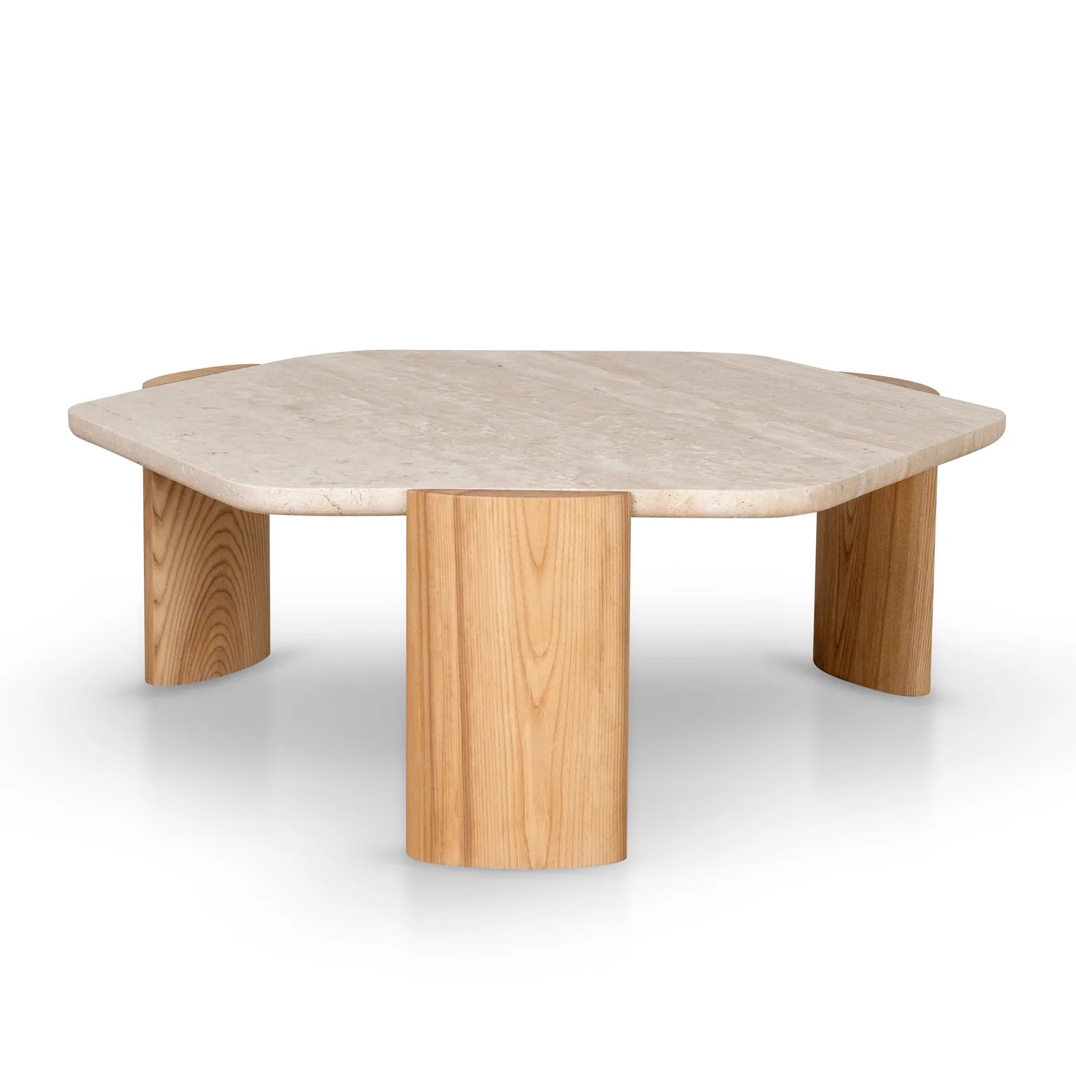 Larisa Travertine Coffee Table