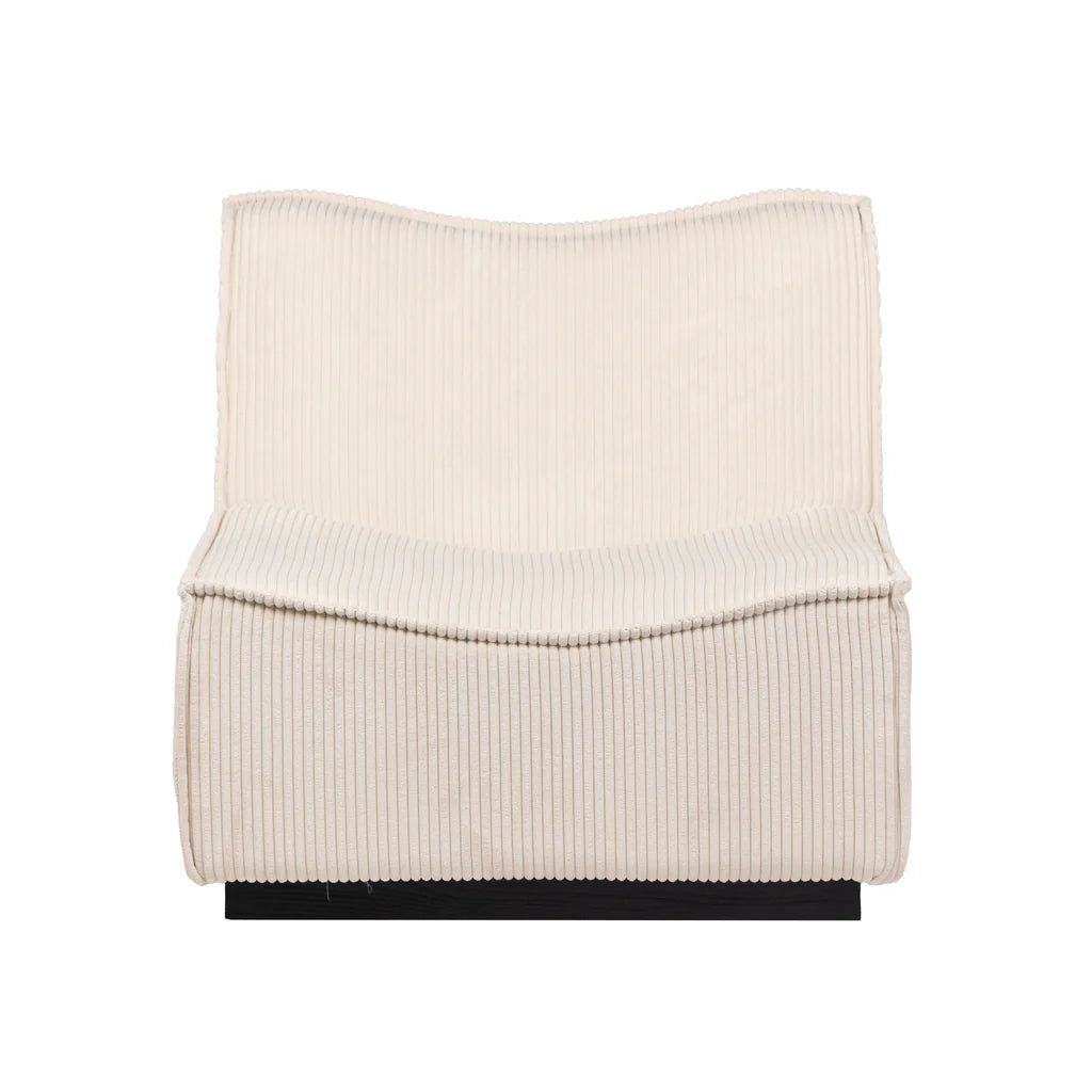 Cora Modular Sofa - Armless - Buff
