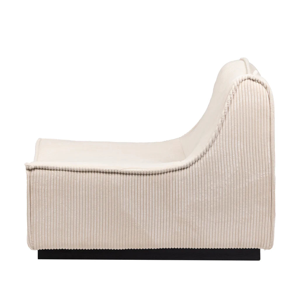 Cora Modular Sofa - Armless - Buff