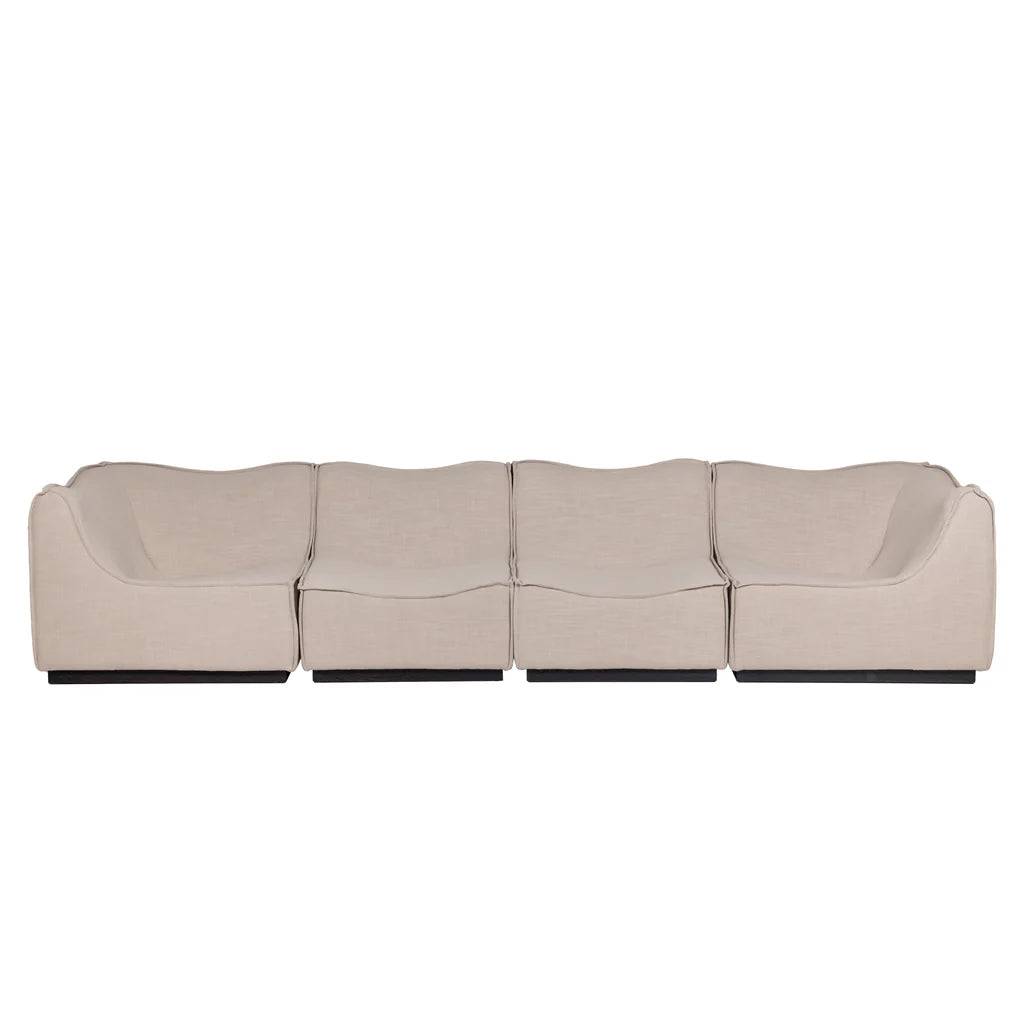 Cora Modular Sofa - Armless - Mist
