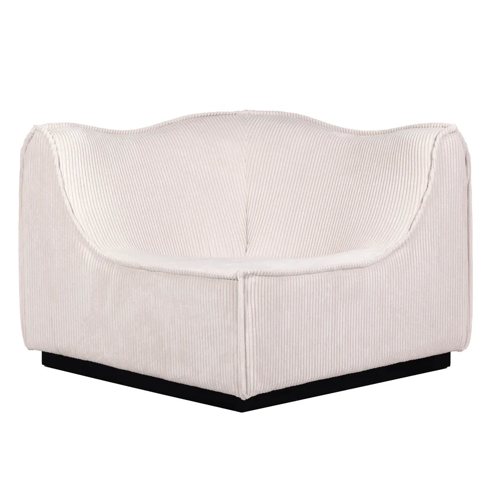 Cora Modular Sofa - Left Corner - Buff