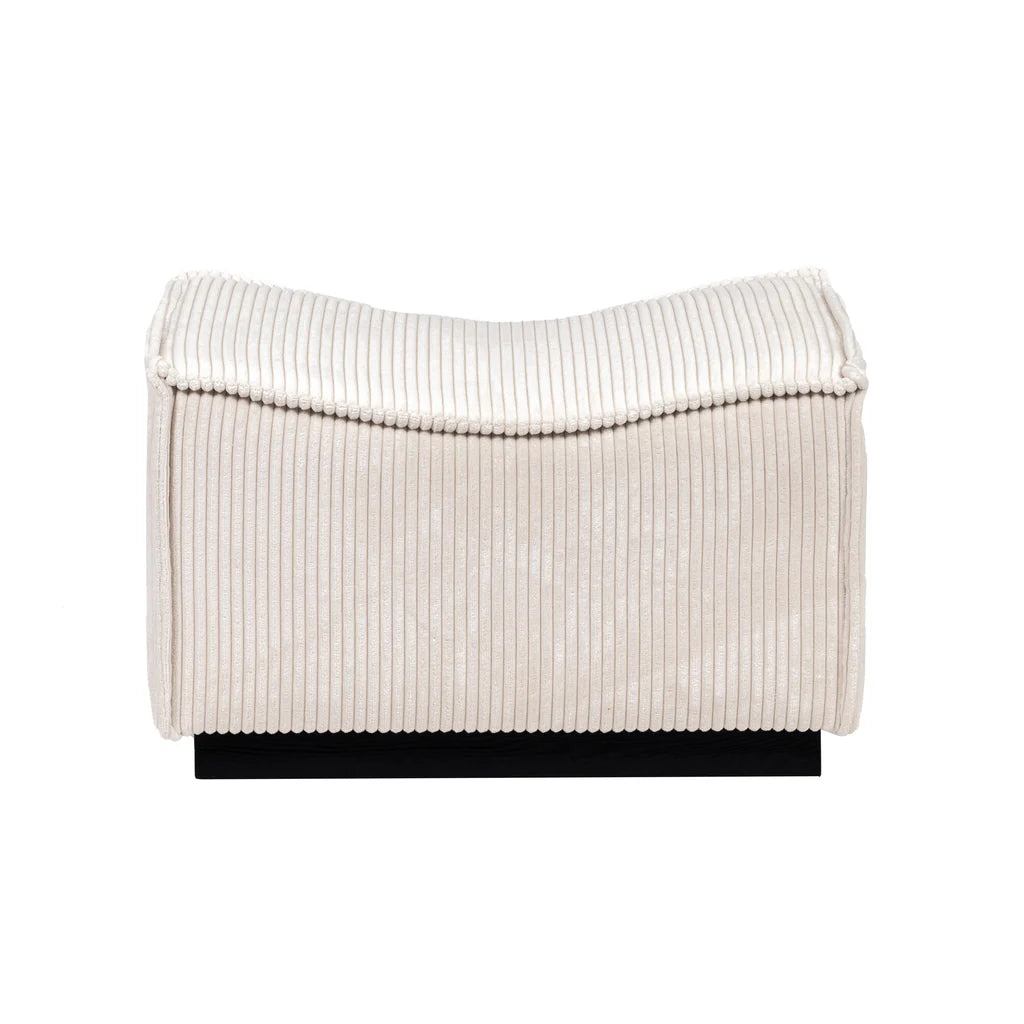 Cora Ottoman - Buff