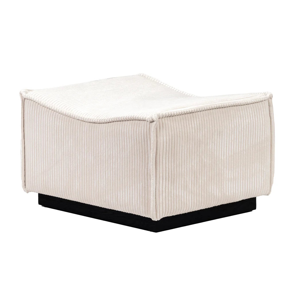 Cora Ottoman - Buff