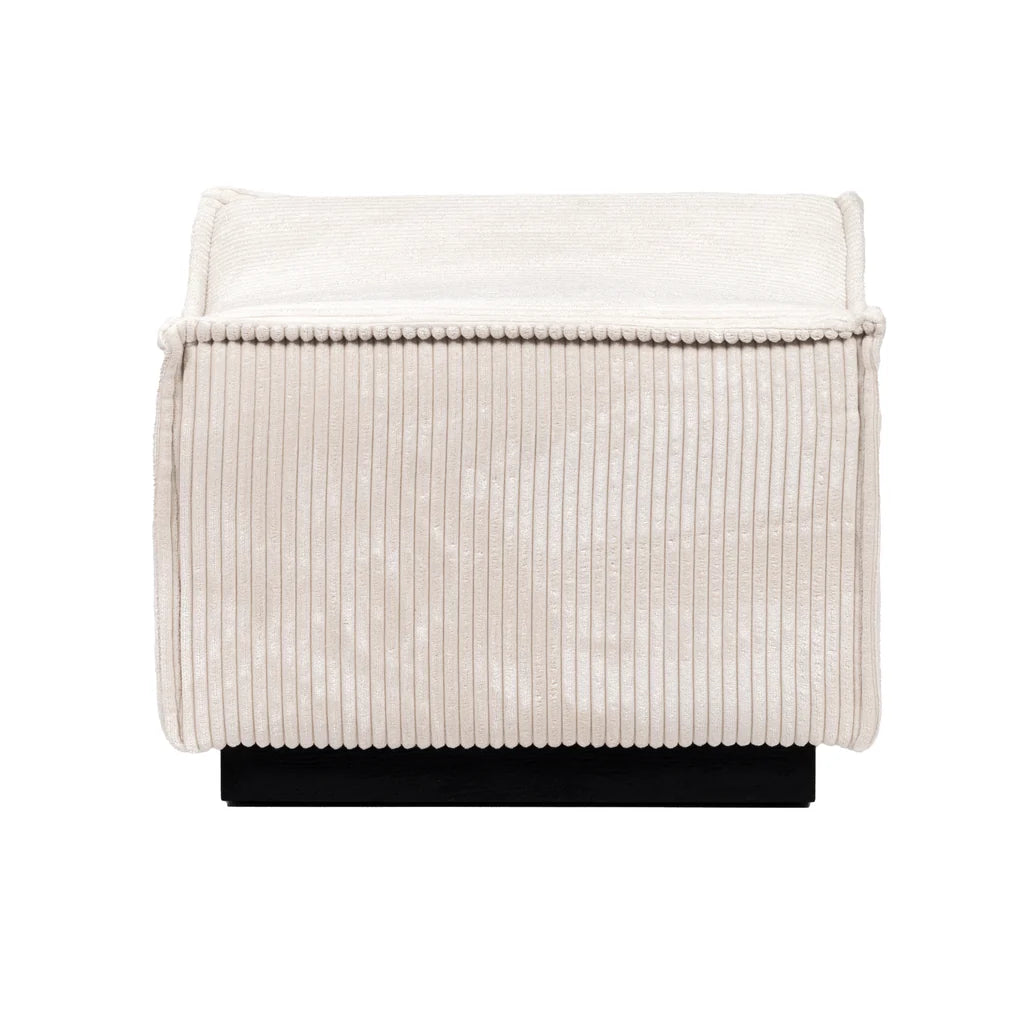 Cora Ottoman - Buff