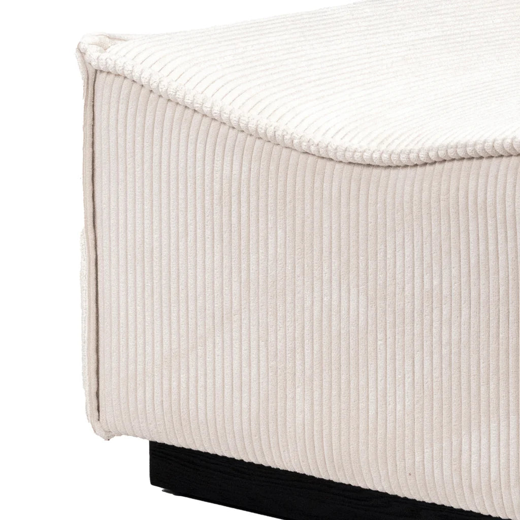 Cora Ottoman - Buff