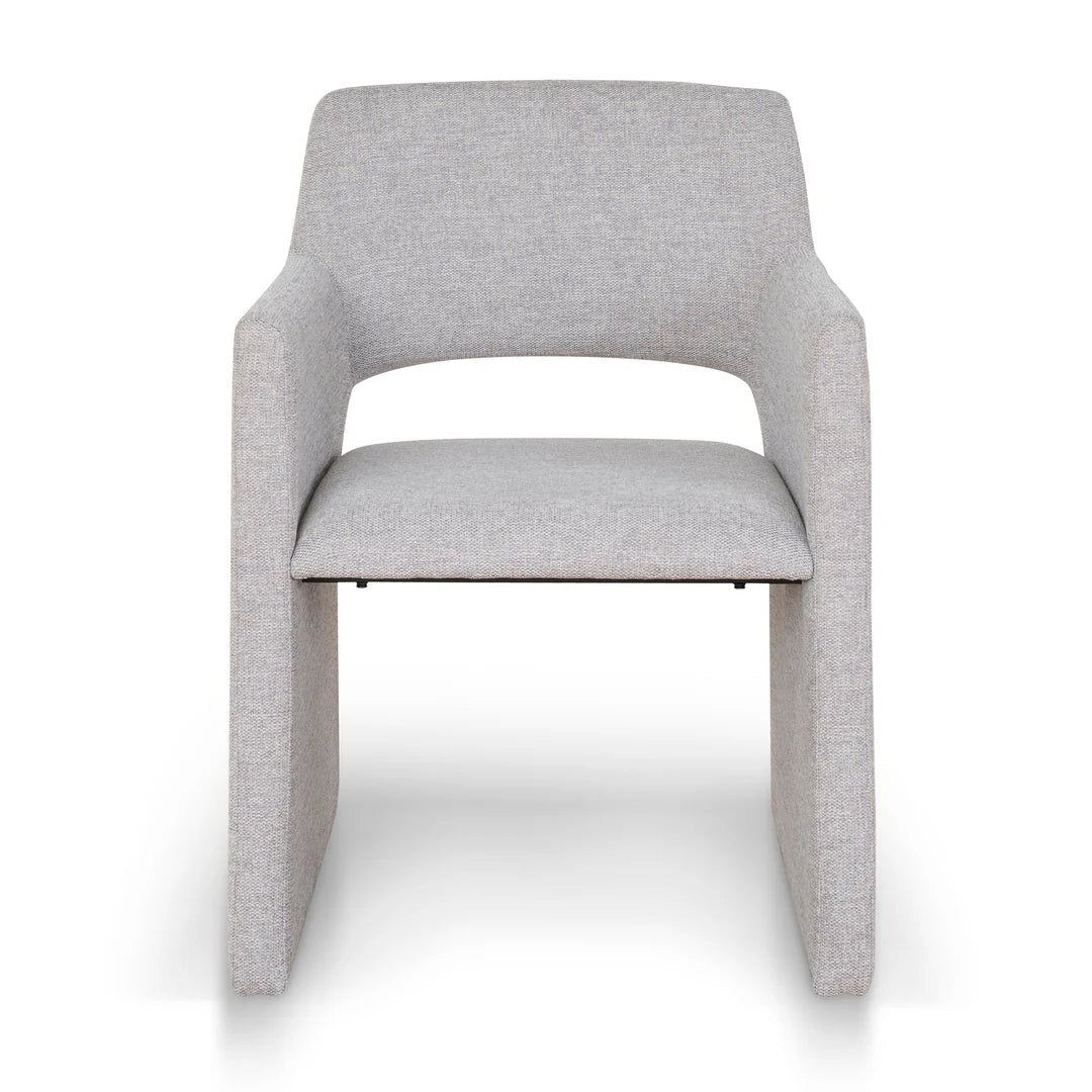 Marko Fabric Dining Chair - Spec Cloud Grey - Set of 2