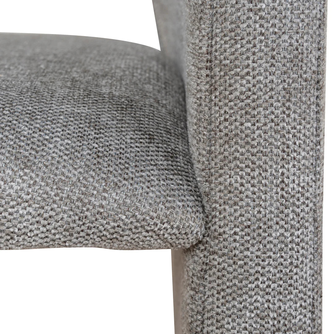 Marko Fabric Dining Chair - Spec Smoke Grey - Set of 2
