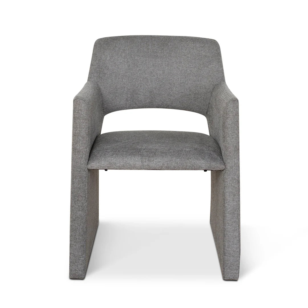 Marko Fabric Dining Chair - Spec Smoke Grey - Set of 2