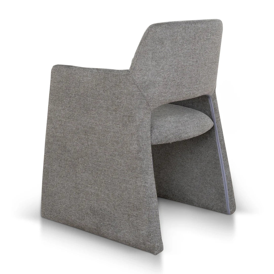 Marko Fabric Dining Chair - Spec Smoke Grey - Set of 2