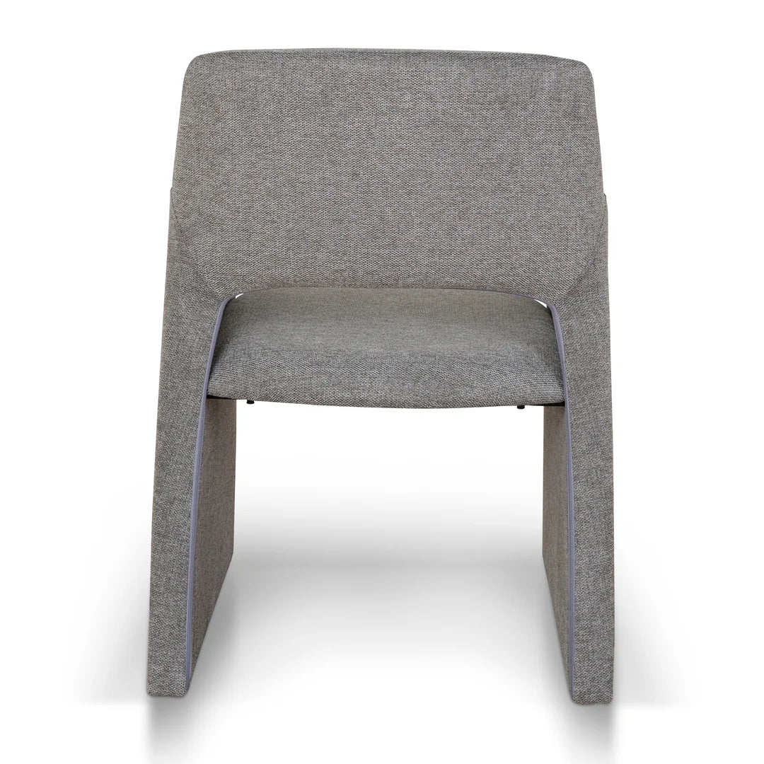 Marko Fabric Dining Chair - Spec Smoke Grey - Set of 2