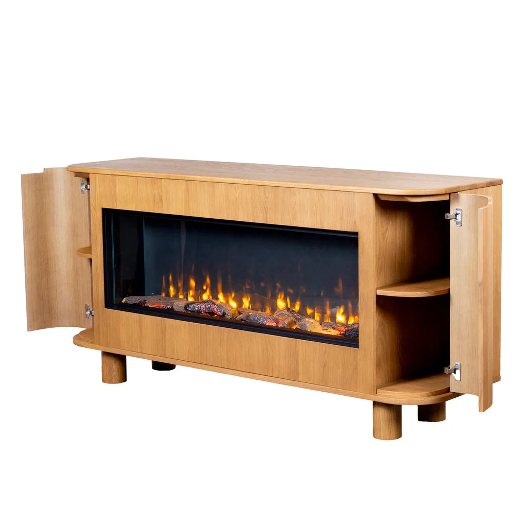 Ashton - Electric Fireplace - Sideboard