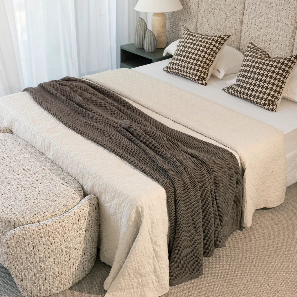 Jude Coco Long Ottoman Bench