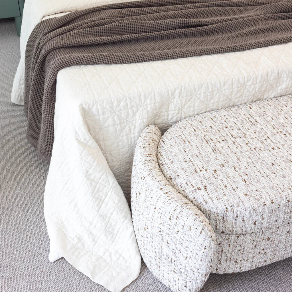 Jude Coco Long Ottoman Bench