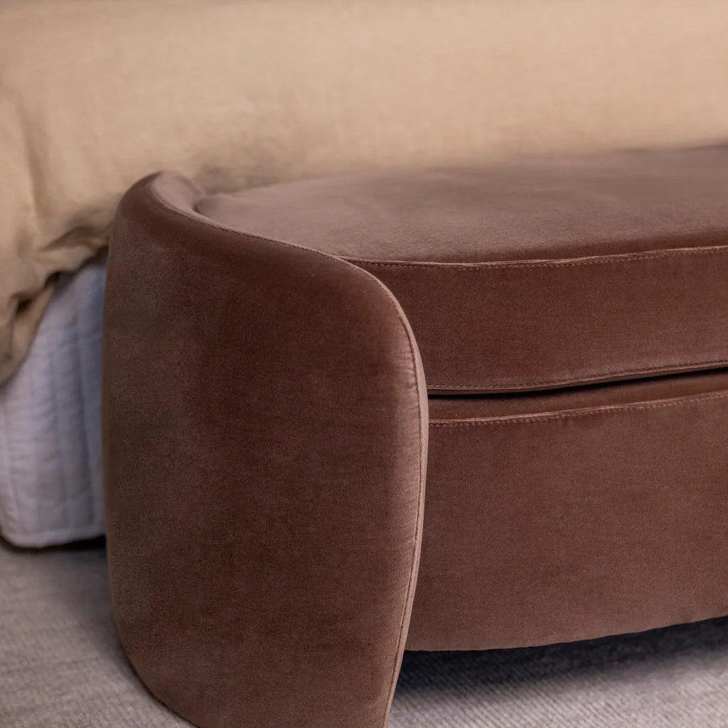 Jude Coco Long Ottoman Bench