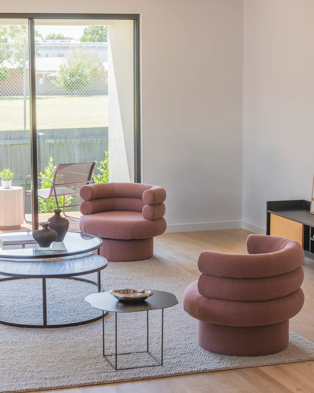 Earl Occasional Chair - Blush