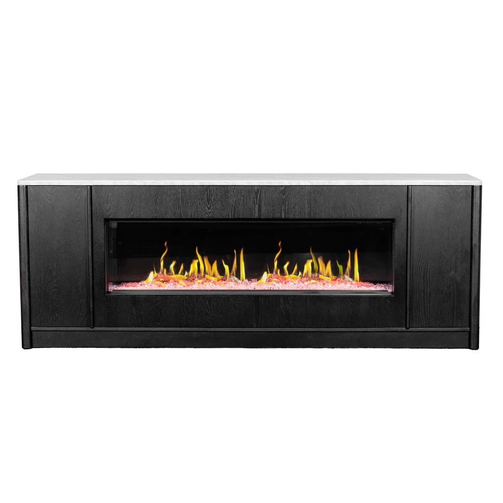 Grange -Electric Fireplace - Sideboard - Marble Top