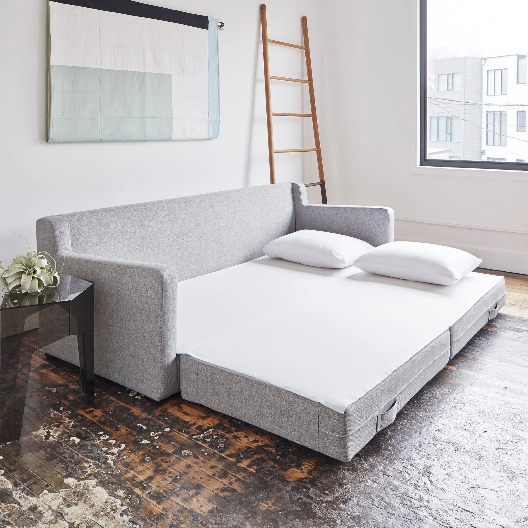 Gus Flipside Sofa Bed - Parliament Stone