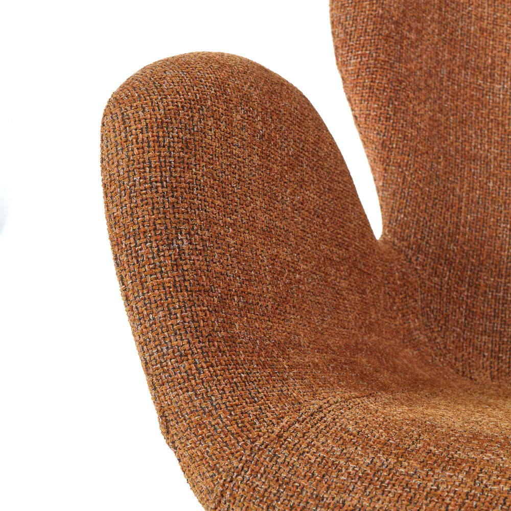 Frida Swivel Armchair - Amber