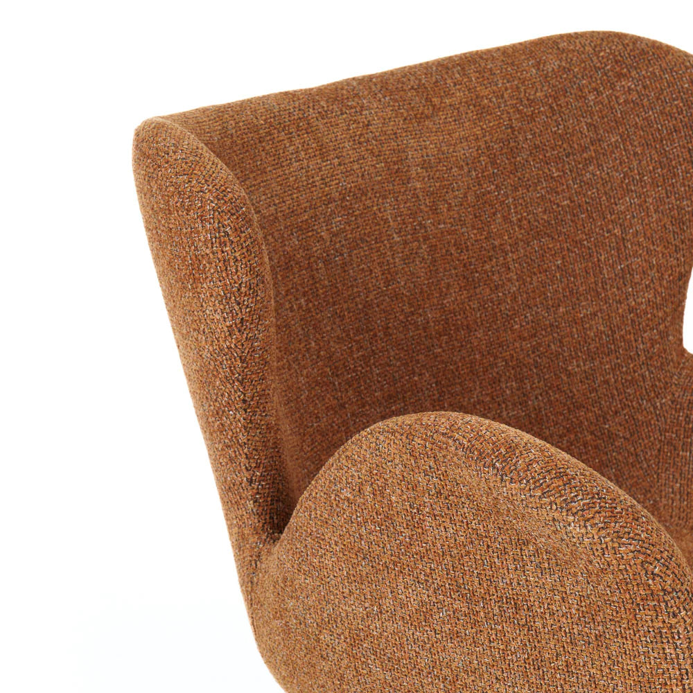 Frida Swivel Armchair - Amber