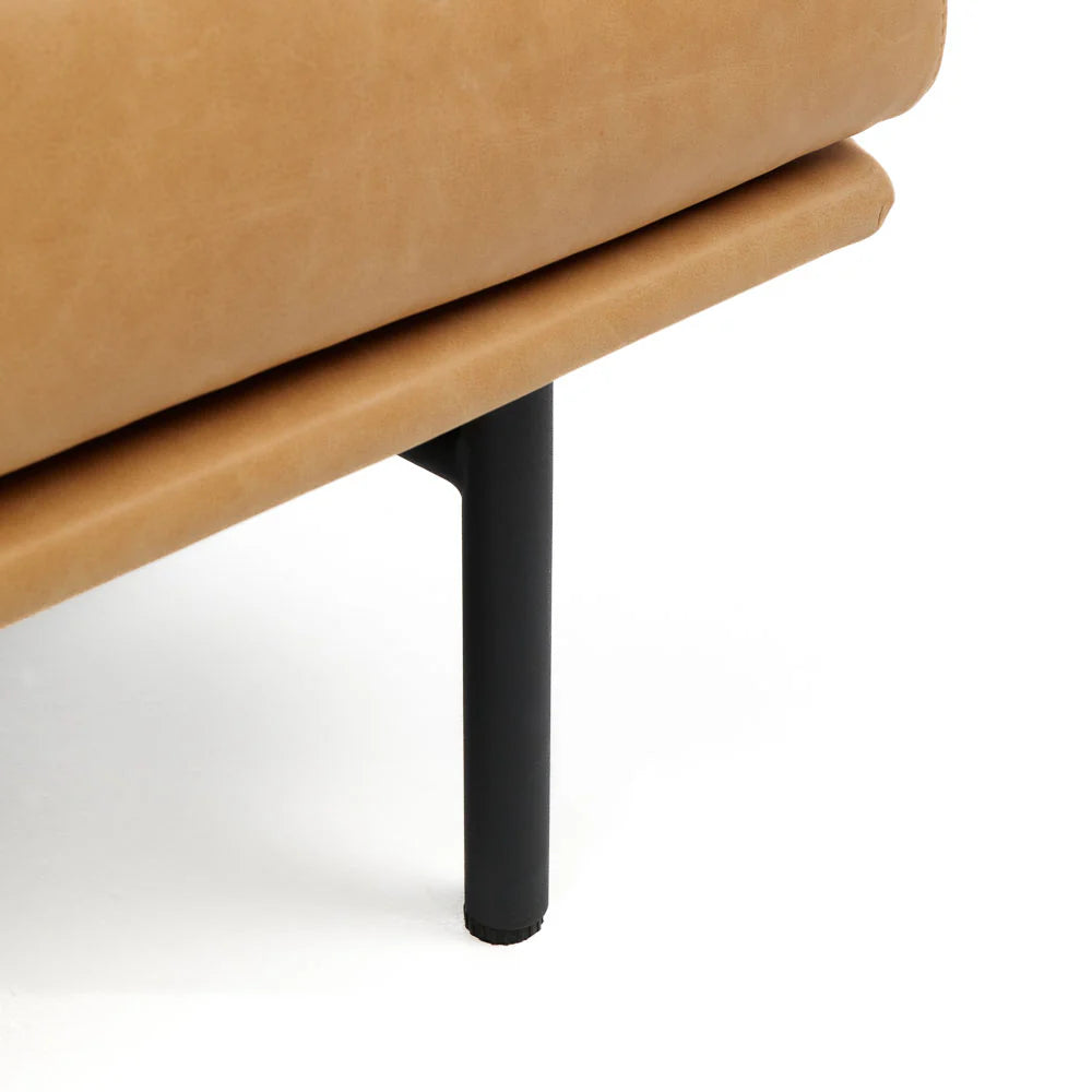 Foundry Sofa - Canyon Whiskey Leather