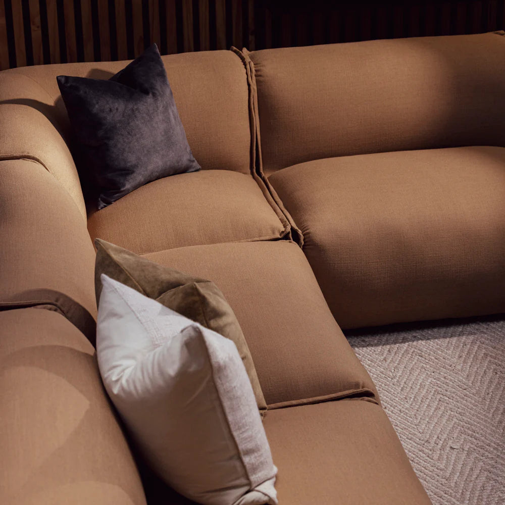 Nexus Armless Sofa - Caledon Amber