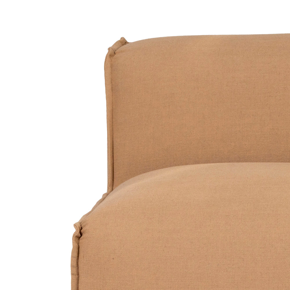 Nexus Armless Sofa - Caledon Amber