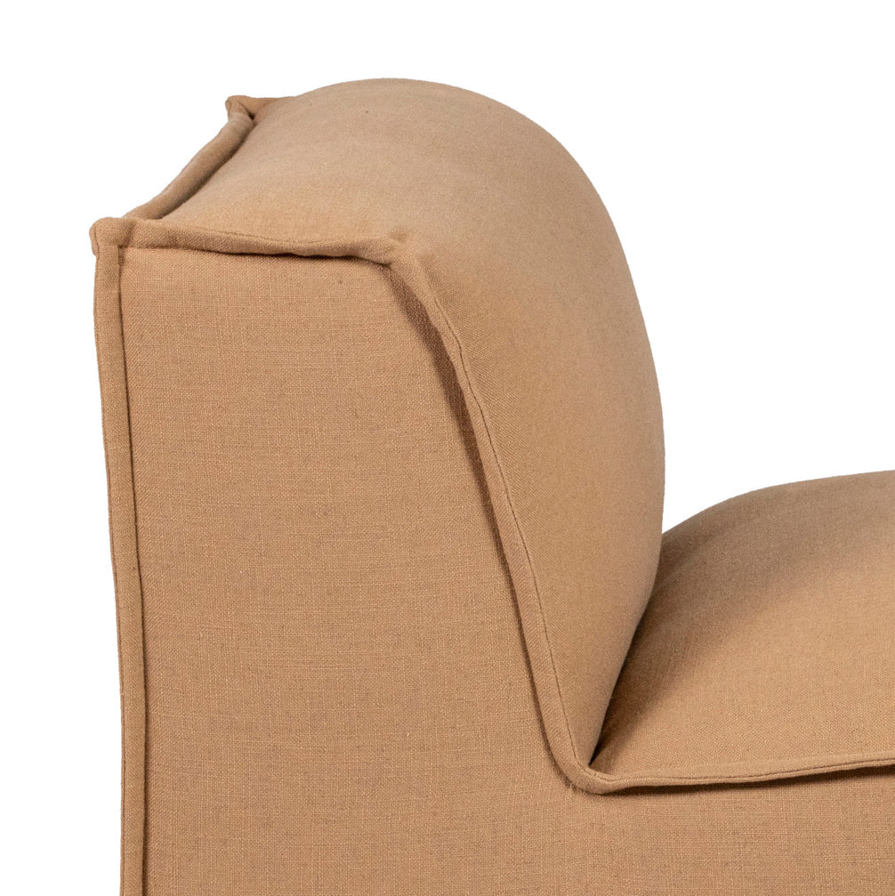 Nexus Armless Sofa - Caledon Amber